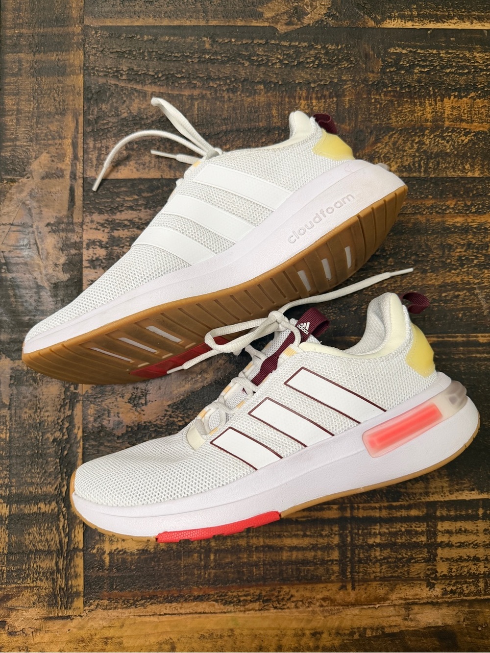 NWOT Adidas White Sneakers